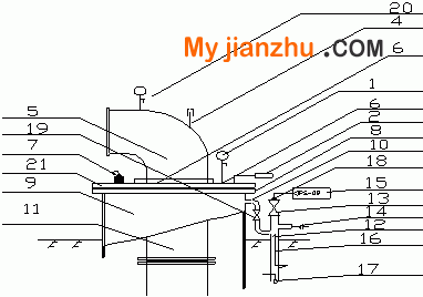 真空管密封部位連接圖