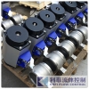 QV677Y不銹鋼對(duì)夾式氣動(dòng)V型球閥