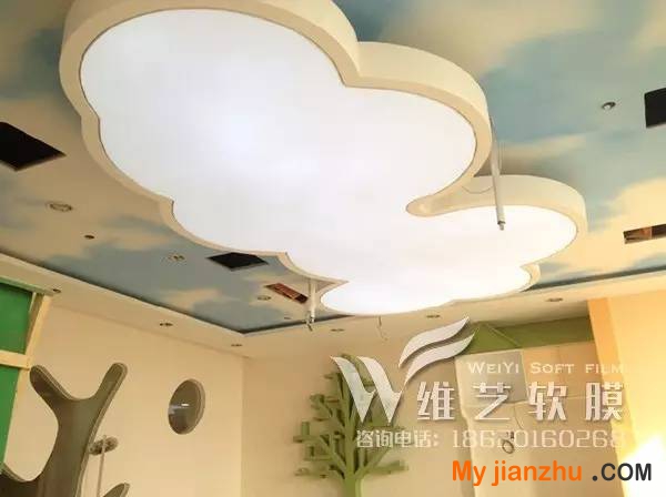 軟膜天花吊頂在兒童場所中的應用