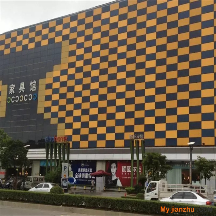 2.5mm氟碳閃銀色幕墻鋁單板