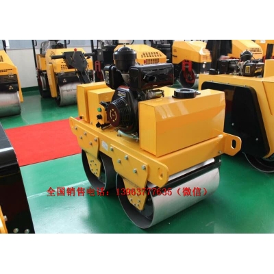 高品質(zhì)金尊手扶全液壓壓路機(jī) 小型溝槽震動壓實(shí)機(jī)