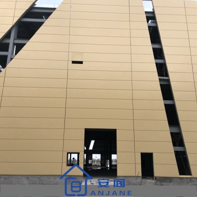 【新型聚氨酯封邊巖棉夾芯板】 浙江紹興鋼結(jié)構(gòu)墻面橫裝巖棉板