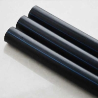供應(yīng)dn160黑色pe給水管