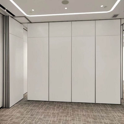 會議室辦公室活動隔斷折疊吊軌推拉屏風移動隔墻