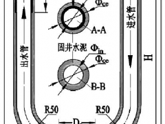 連接管長度對U型深埋管換熱影響的數值研究