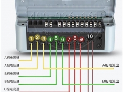 三相四線電表互感器接線圖