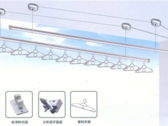 升降晾衣架什么材質好 陽臺升降晾衣架價格及圖片