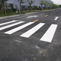蘇州馬路劃線漆消防通道標線人行道畫線價格