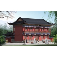 山東濱州市古建筑工程公司-濱州鋼結構仿古建筑公司-濱州仿古鋼結構公司