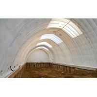 重慶市建筑工地基坑氣膜生產廠家-重慶施工工地基坑氣膜廠家-重慶煤場充氣膜結構煤倉