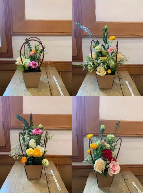 以花之名，遇見(jiàn)美好-奧鵬杭州學(xué)習(xí)中心“藝術(shù)插花”活動(dòng)