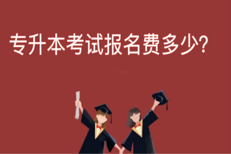 專升本考試報名費多少？