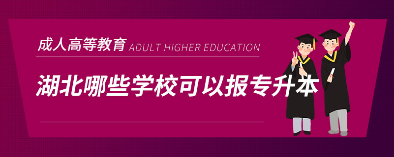 湖北哪些學(xué)?？梢詧?bào)專(zhuān)升本
