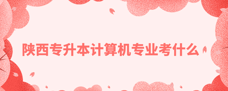陜西專升本計算機(jī)專業(yè)考什么