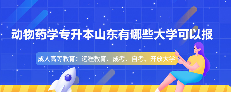 動(dòng)物藥學(xué)專升本山東有哪些大學(xué)可以報(bào)