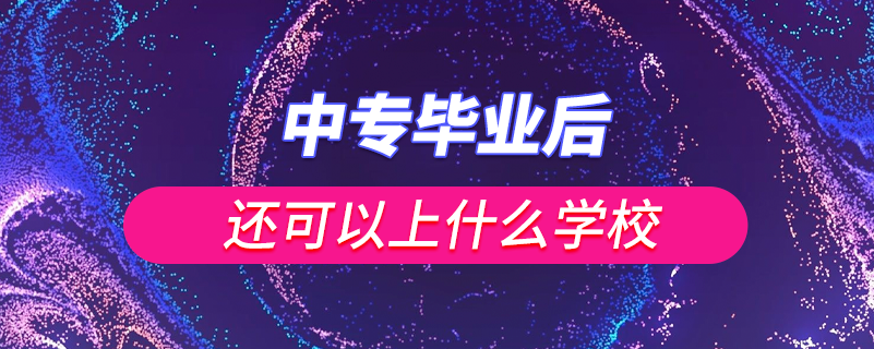中專畢業(yè)后還可以上什么學校