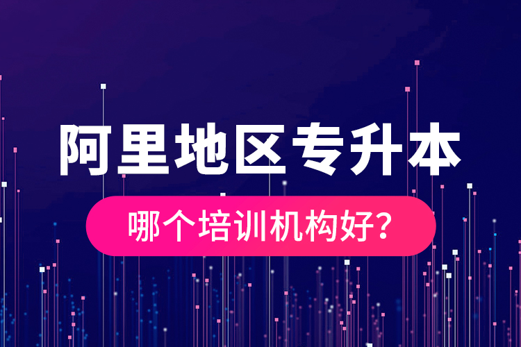 阿里地區(qū)專升本哪個(gè)培訓(xùn)機(jī)構(gòu)好？